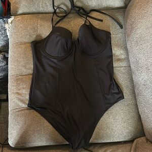 Old Navy - Corset Top One-Piece Swimsuit